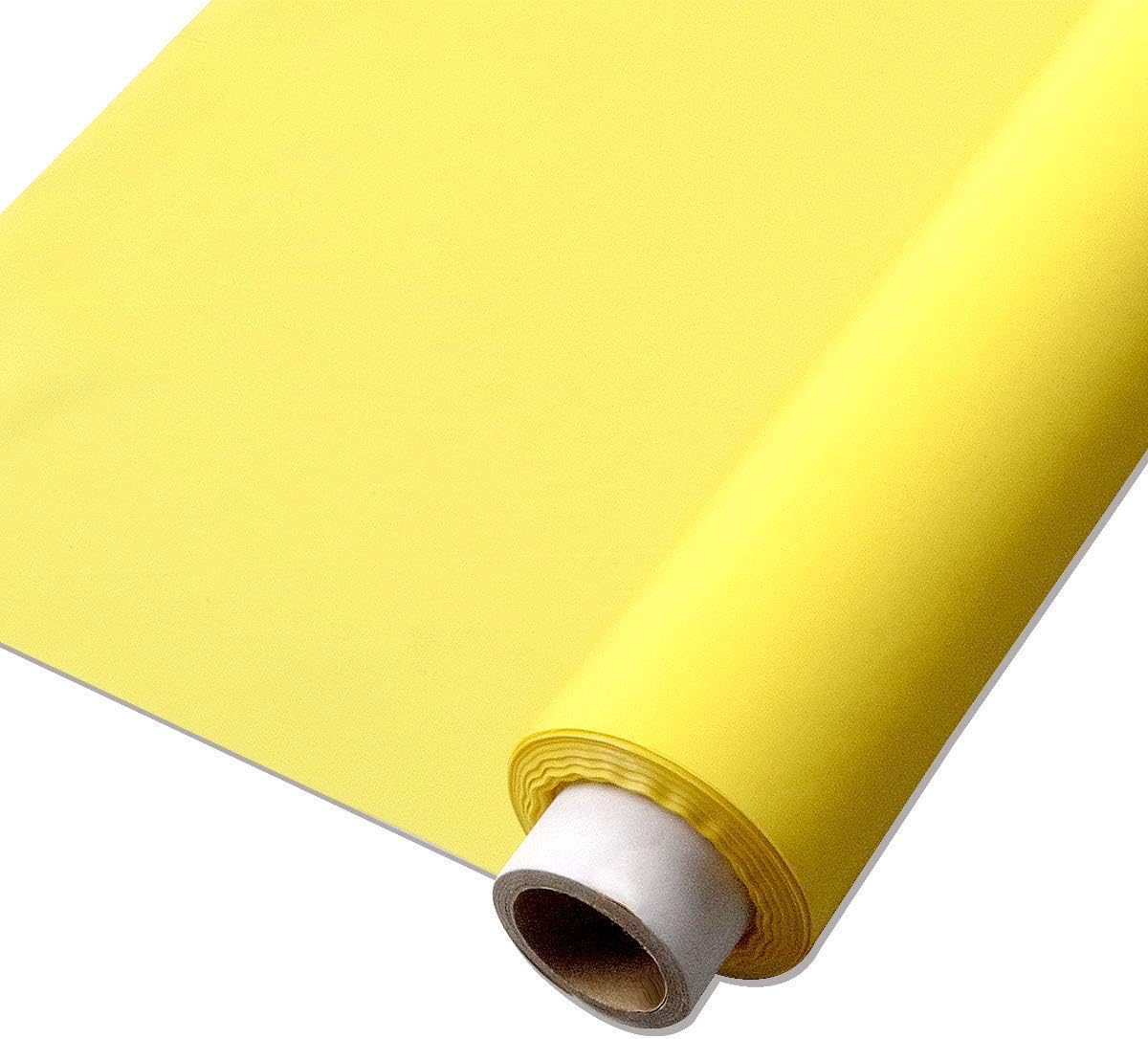 TECHTONGDA 6 Yard Silk Screen Printing Mesh 50 Inches Wide 300Mesh (120T) Yellow