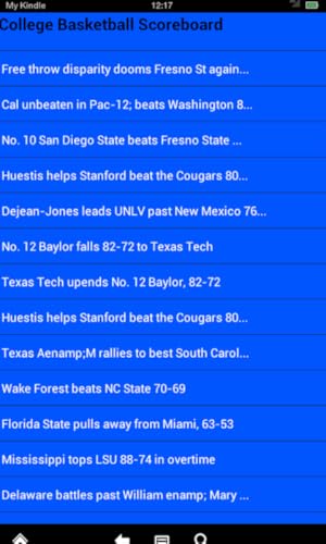Oregon Basketball News (Kindle Tablet Edition)