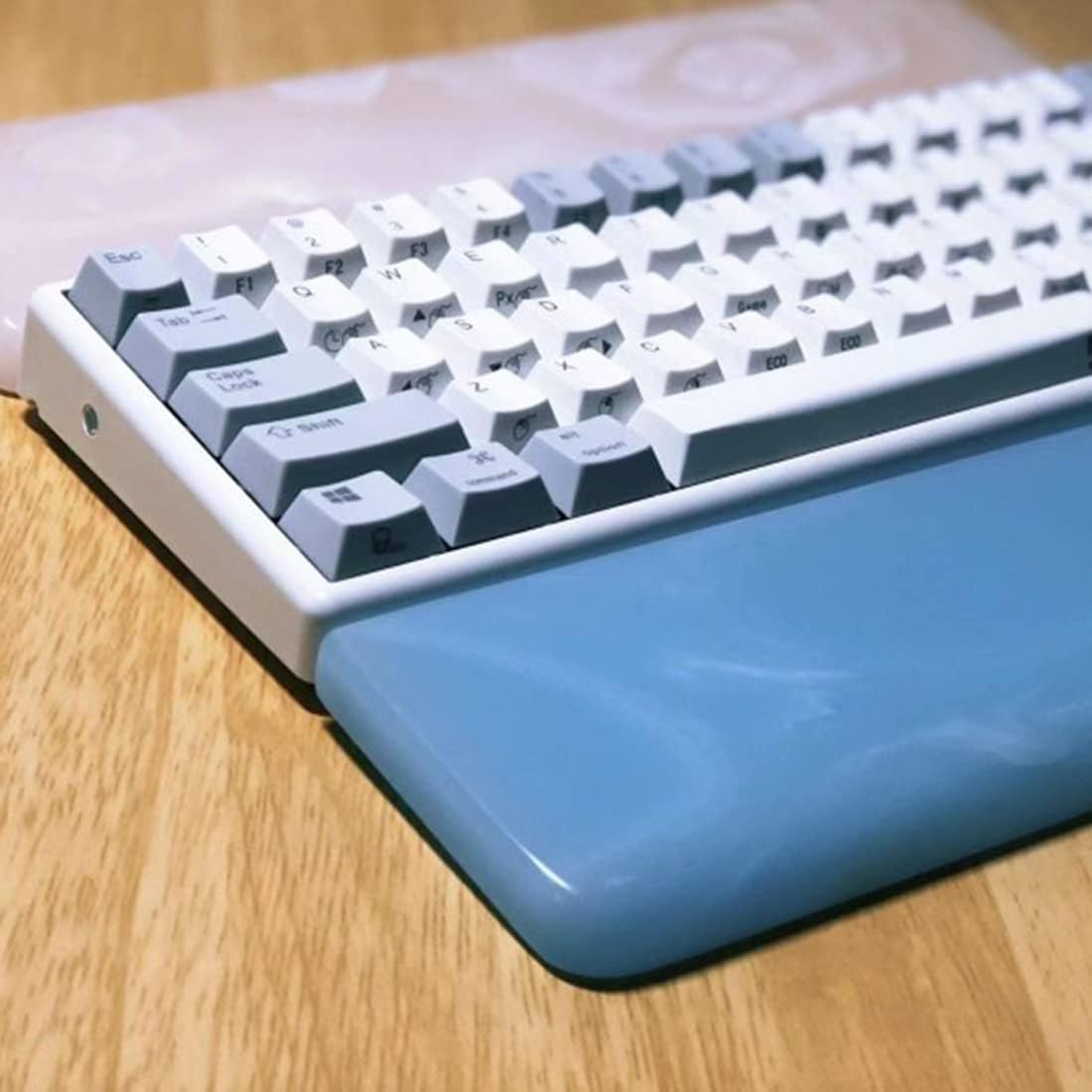 Resin Hand Rest Keyboard Wrist Pad Palm Gaming Desk Support Touches