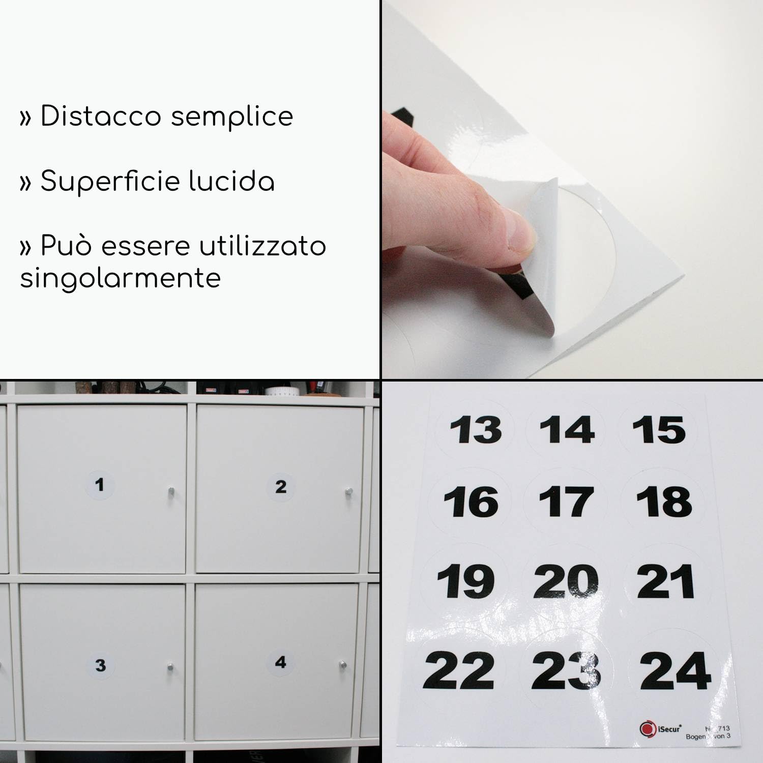 Oltre 630 Adesivi Numerici Per Scrapbooking E Decorazione – 14 Fogli Con Numeri In Carta E Lamina Oro – Autoadesivi Per Porte, Finestre, Cassette Postali, Bricolage