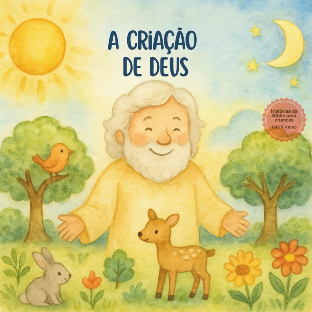 A criação de Deus (Histórias da Bíblia para crianças)