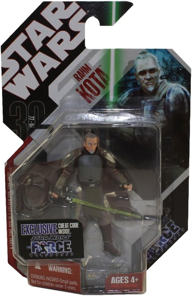 Star Wars Basic Figure Force Unleashed General Rahm Kota Samurai Jedi