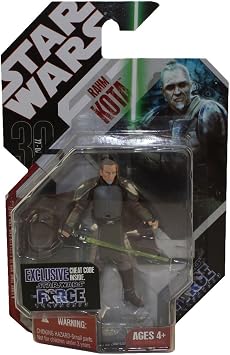 Star Wars Basic Figure Force Unleashed General Rahm Kota Samurai Jedi