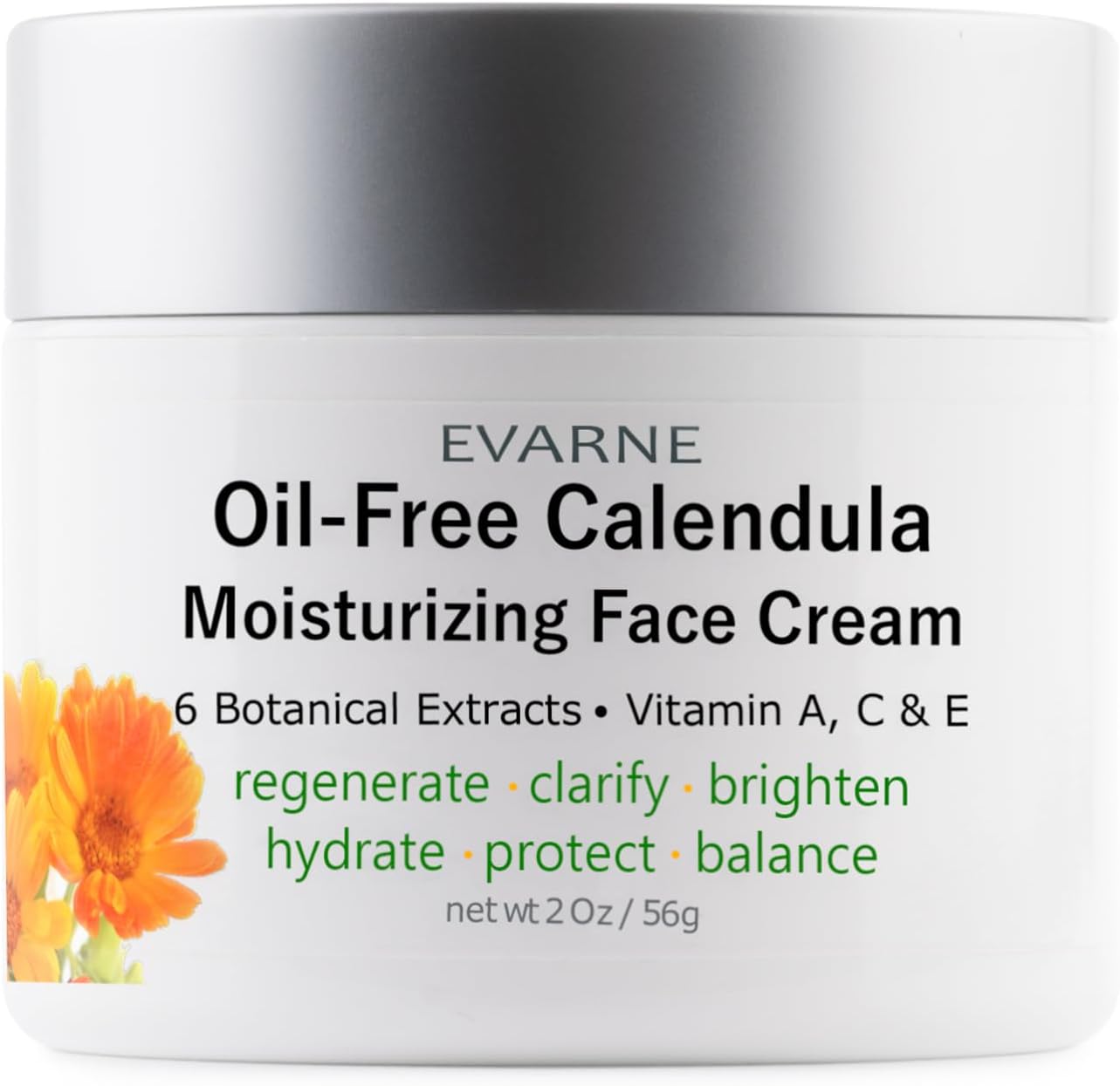 Oil-Free Calendula Moisturizing Face Cream