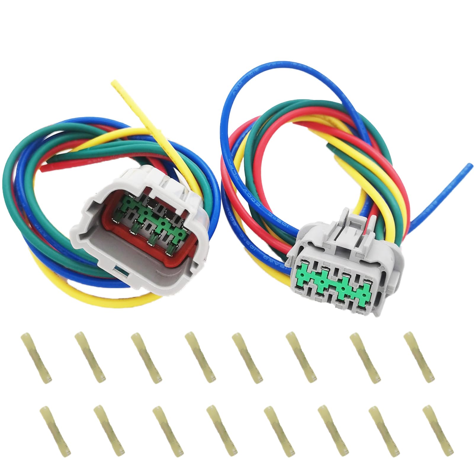 Amazon.com: Micarun 8 Pin Male and Female Headlight Wiring Harness