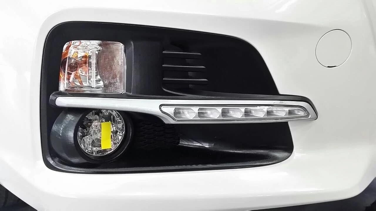 Ulepszone białe światła dzienne ramka światła przeciwmgielnego do Subaru Levorg 2014-2017