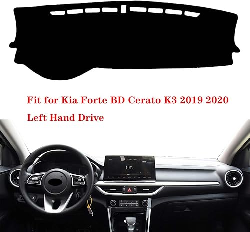 Miniatura 2 de N2Qnice Tapete para salpicadero Kia Forte BD Cerato K3 2019 2020 cubierta de tablero de instrumentos para coche personalizado