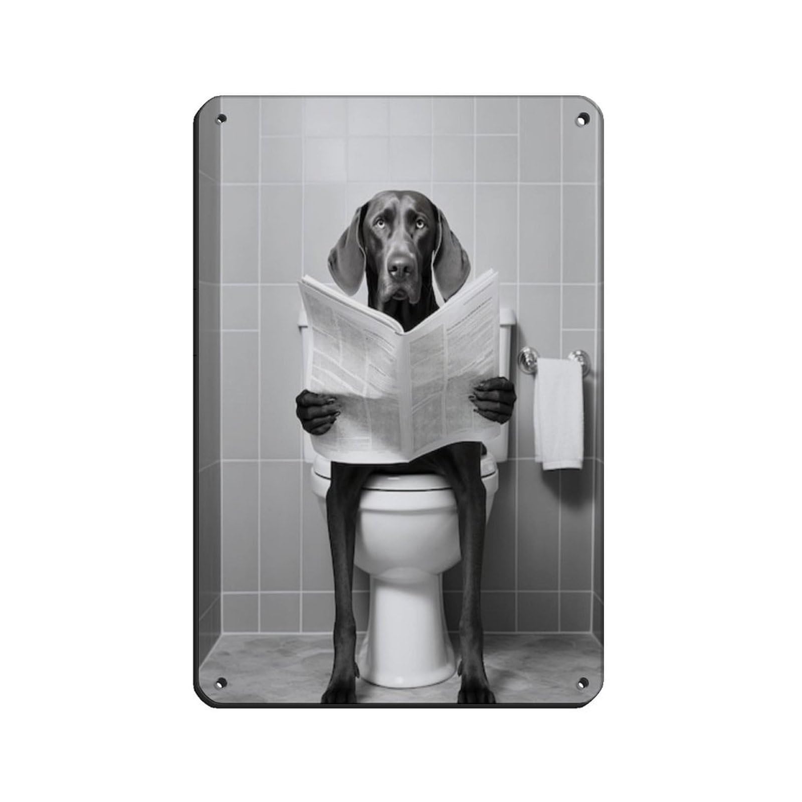 Lxwnze 20L X 30W Cm German Shorthaired Pointer（1） Tin Sign Vintage Metal Pub Club Cafe Bar Home Wall Art Decoration Poster Retro 8X12inch(20X30cm)