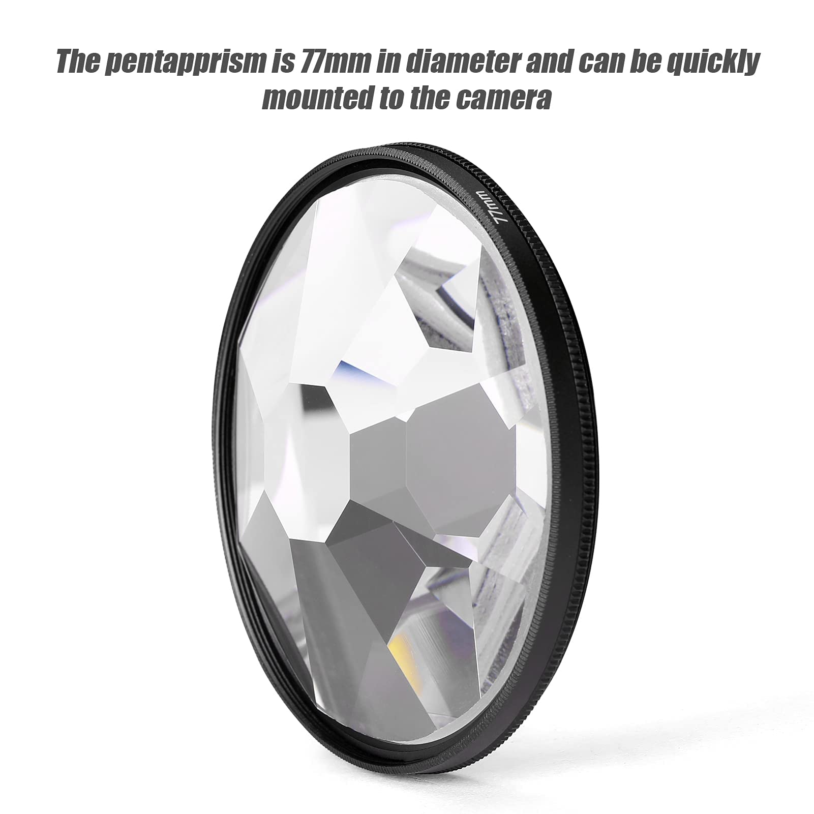 Filtres de caméra zalati, kaléidoscope à 8 côtés pour la photographie, premier plan, flou, film, accessoires de photographie, accessoire pour appareil photo, 77 mm