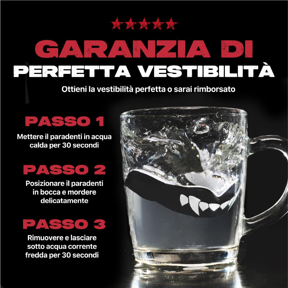 SAFEJAWZ Vestibilità Slim Paradenti Sportivo Adulti e Bambini Contatto Completo per Tutti Gli Sport, tra Cui Rugby, MMA, Hockey, Judo Arti Marziali e Boxe