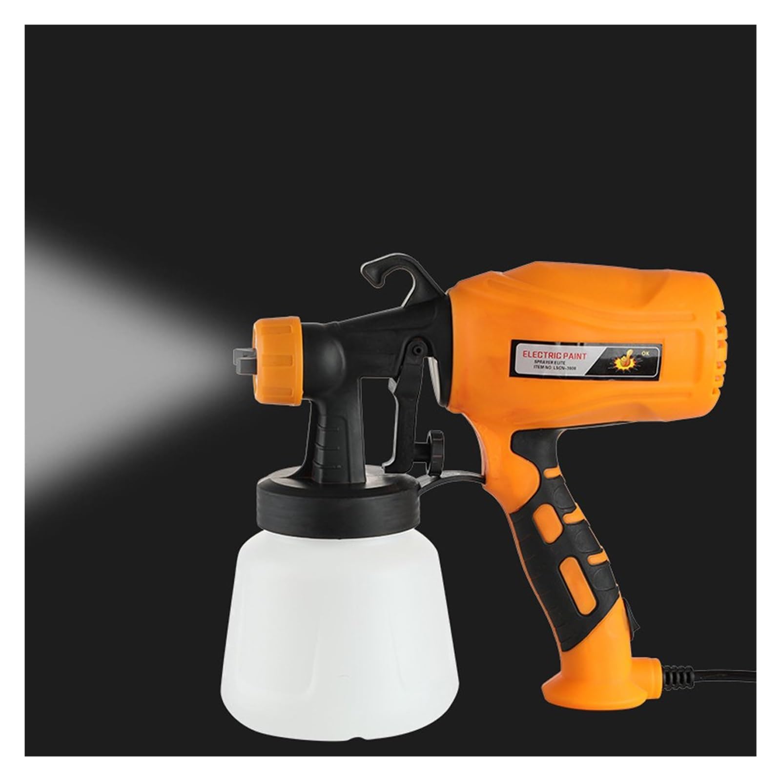 Pistolet de pulvérisation électrique pour peindre sans traces ni fatigue les surfaces