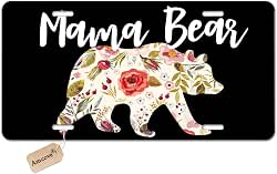 Mama Bear License Plate,Mama Bear License Plate Frame,Mama Bear Car