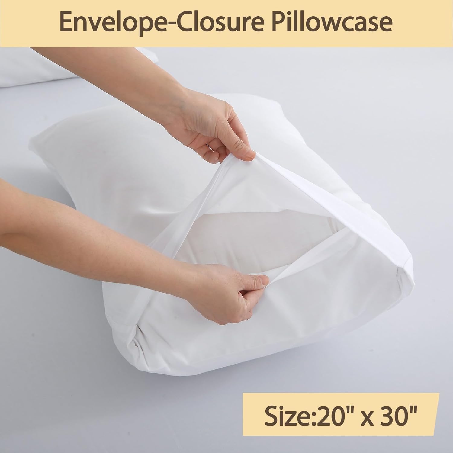 Air Mattress Sheet Set Twin Size,3 Piece Deep Pocket Bed Sheet Set for 16-24 Inch Air Bed,Easy Inflate Access,Perfect for Guest Room, RV, Camping,White - Image 5