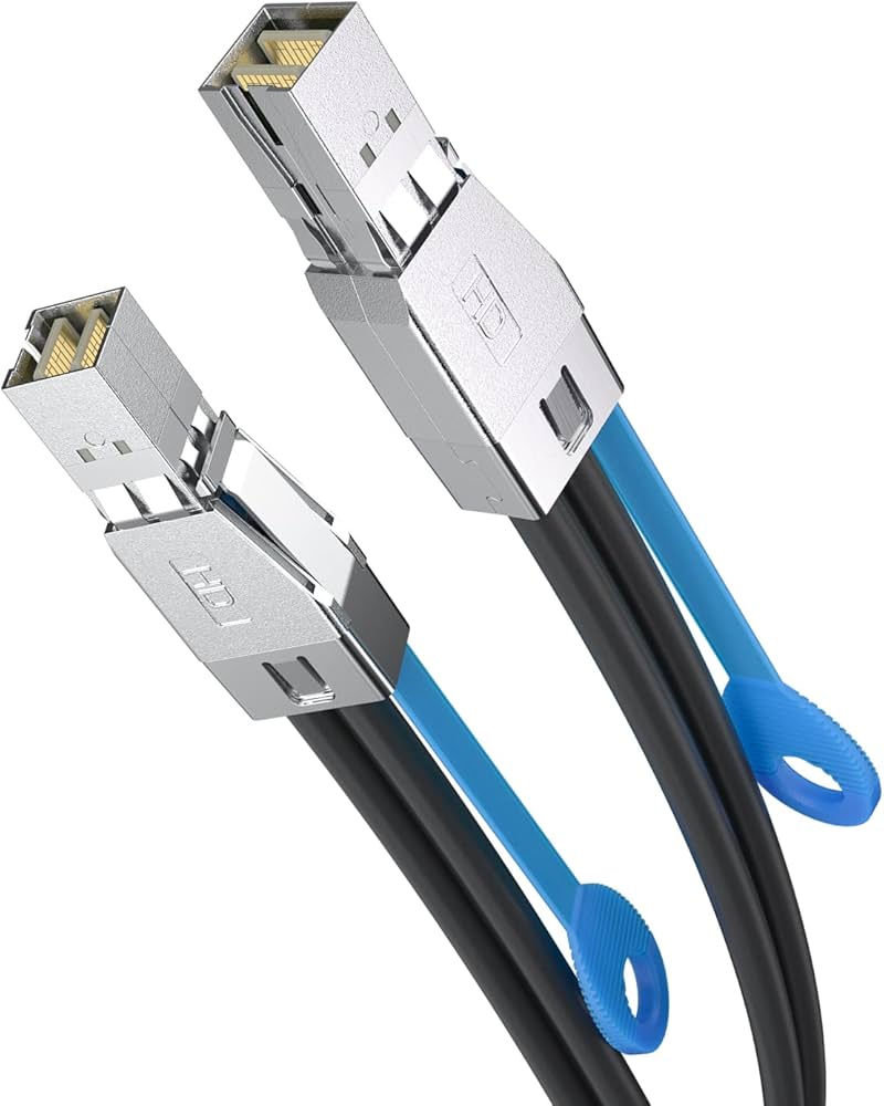 いと　no4 Amazon.com: H!Fiber.com 12G External Mini SAS HD SFF-8644 to SFF