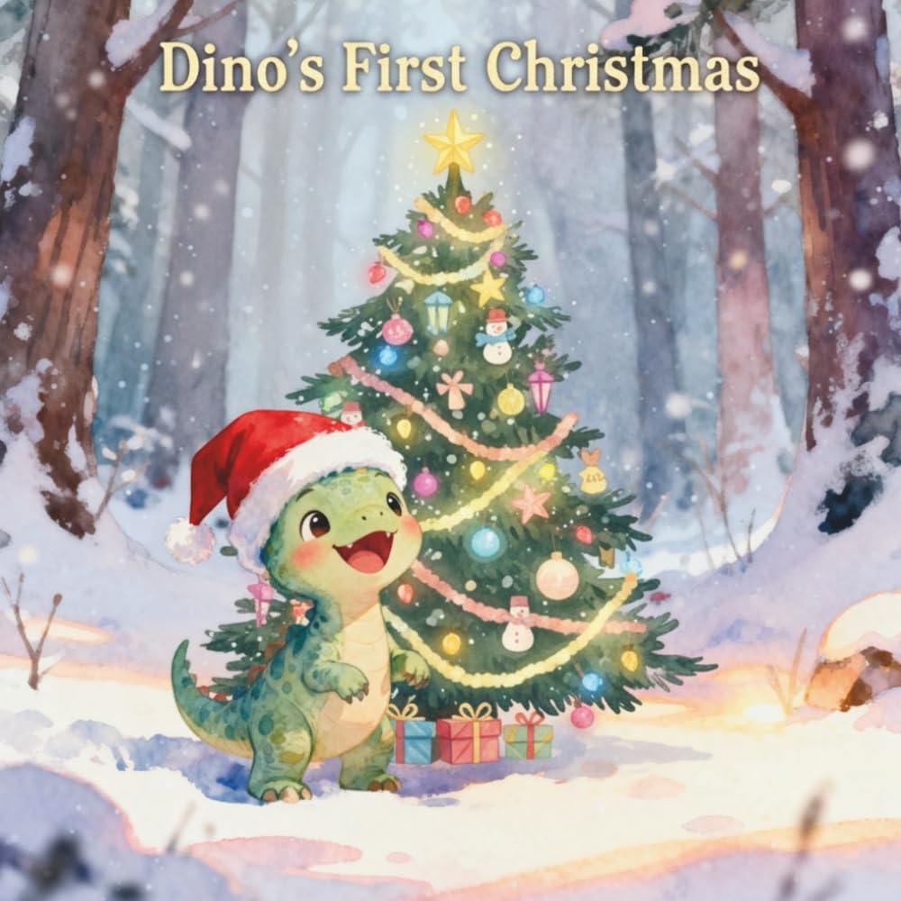 Dino's First Christmas: A cute story for celebrate baby's first Christmas
