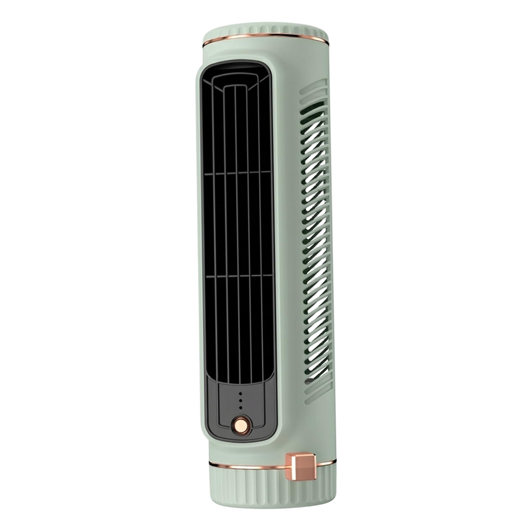 AwnsIMfreien Mini Ac Unit For Bedroom, Mini Portable Ac Bladeless Tower Fan, 3d Circulation Air Tower Air Conditioner, Low Noise, Vertical & Horizontal Use, Green