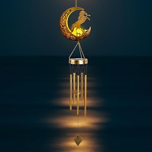 Vista 73 de Campanillas de viento de mariposa de latón, campanillas de viento de condolencias para exteriores, regalos para mamá, decoración de campanillas