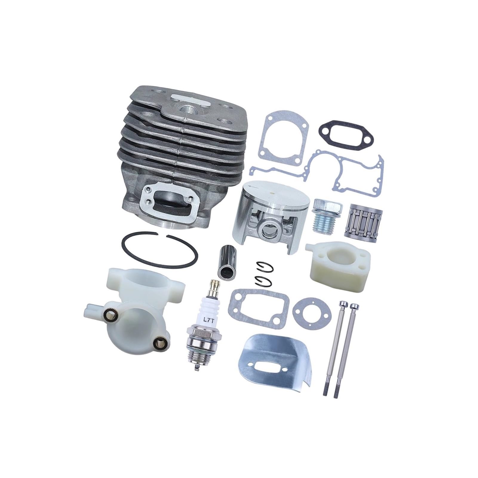 Kit cylindre piston 52mm tronçonneuse 61 moteur thermique gros alésage décompression