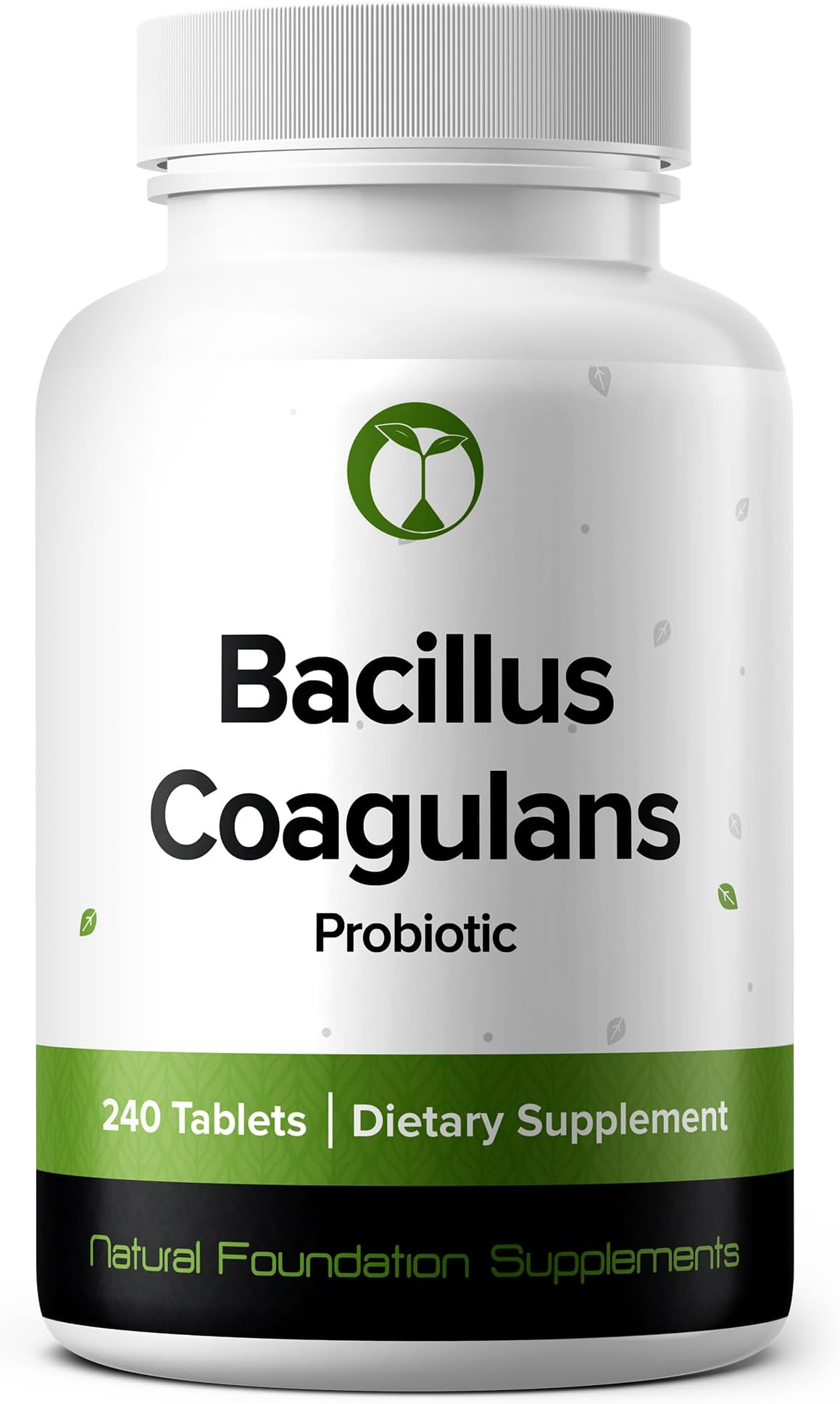 Bacillus Coagulans Probiotic 240 Tablets (4 Month Supply) - 3 Billion CFU Researched Strain BC99 - Supports Digestive Health & Gut Comfort – GMP Certified (240, Bacillus Coagulans)