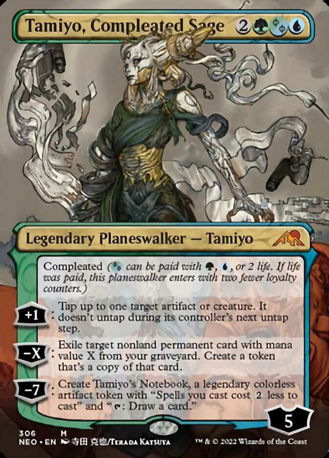 Magic: the Gathering - Tamiyo, Compleated Sage (306) - Borderless