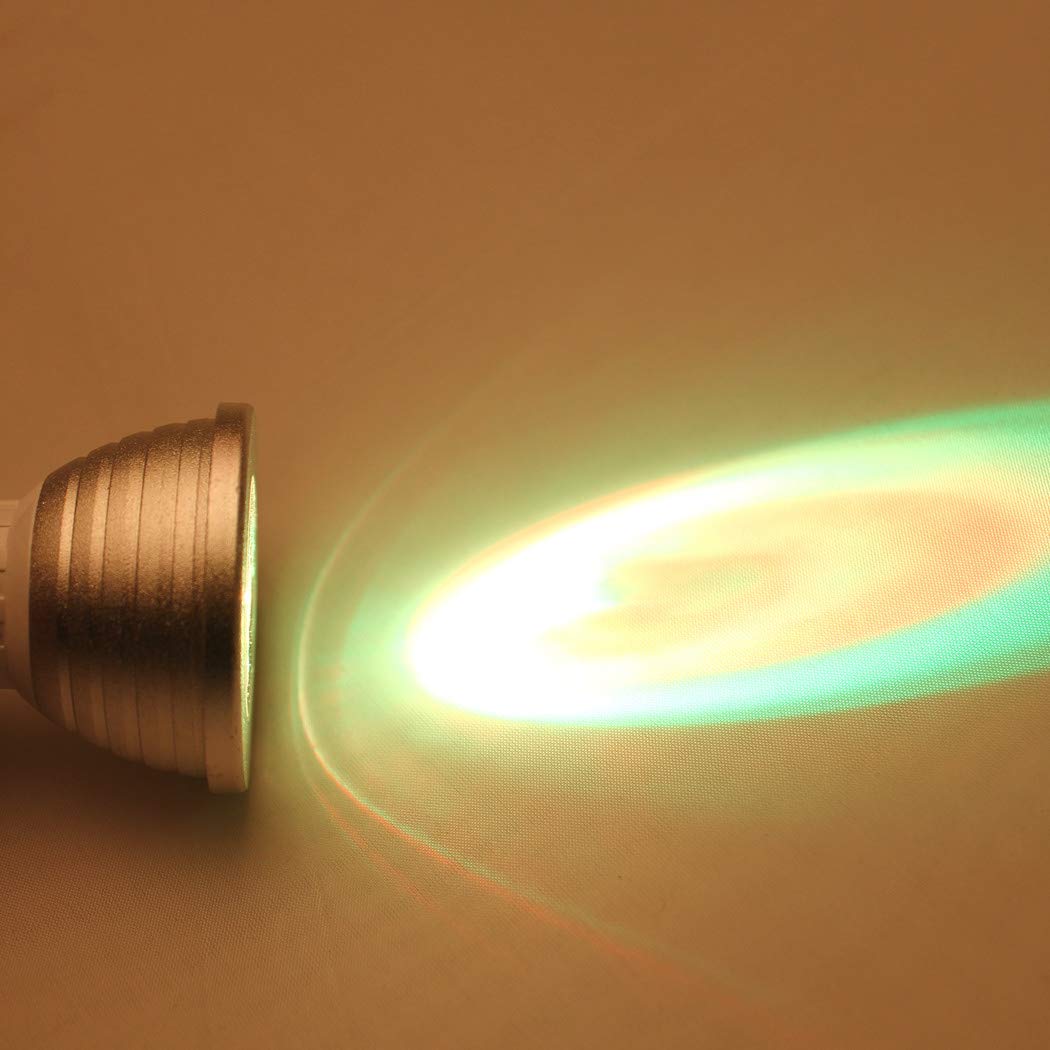 1 Pcs Dimmable E27 3W Led Bulb RGB LED Spotlight Smart Led Lamp with Remote — view 9