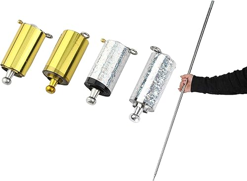 Miniatura 6 de Pandamen NLH Varilla telescópica creativa de aro de oro, accesorios mágicos portátiles y adecuados para fiestas familiares, juguetes de