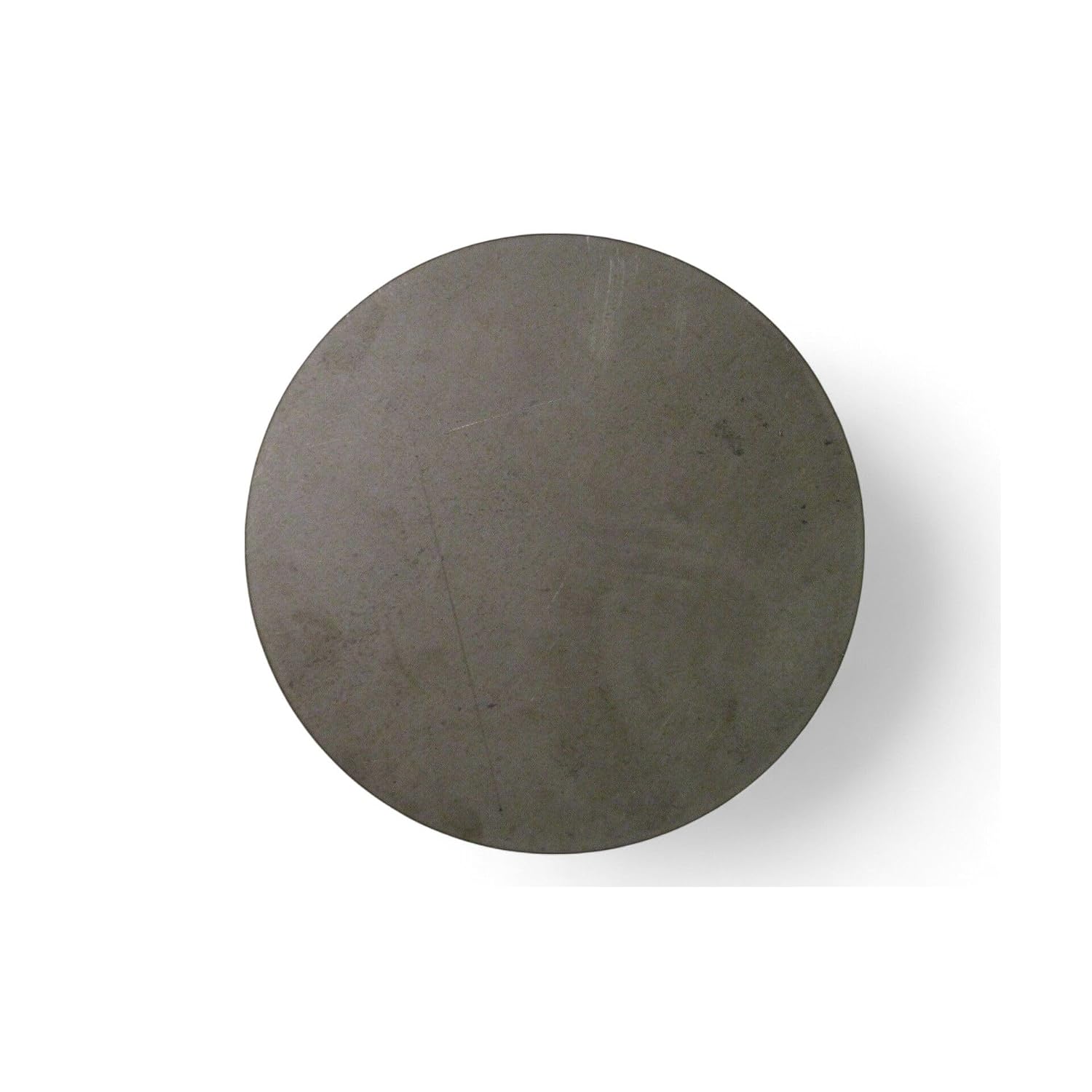 3/8" Steel Plate, Disc Shaped, 5.50" Diameter, 3/8" A36 Steel (.375) Metal Craft Industrial Precision DIY Metal Custom Fabrication Machined Parts Mechanical Components Durable Material
