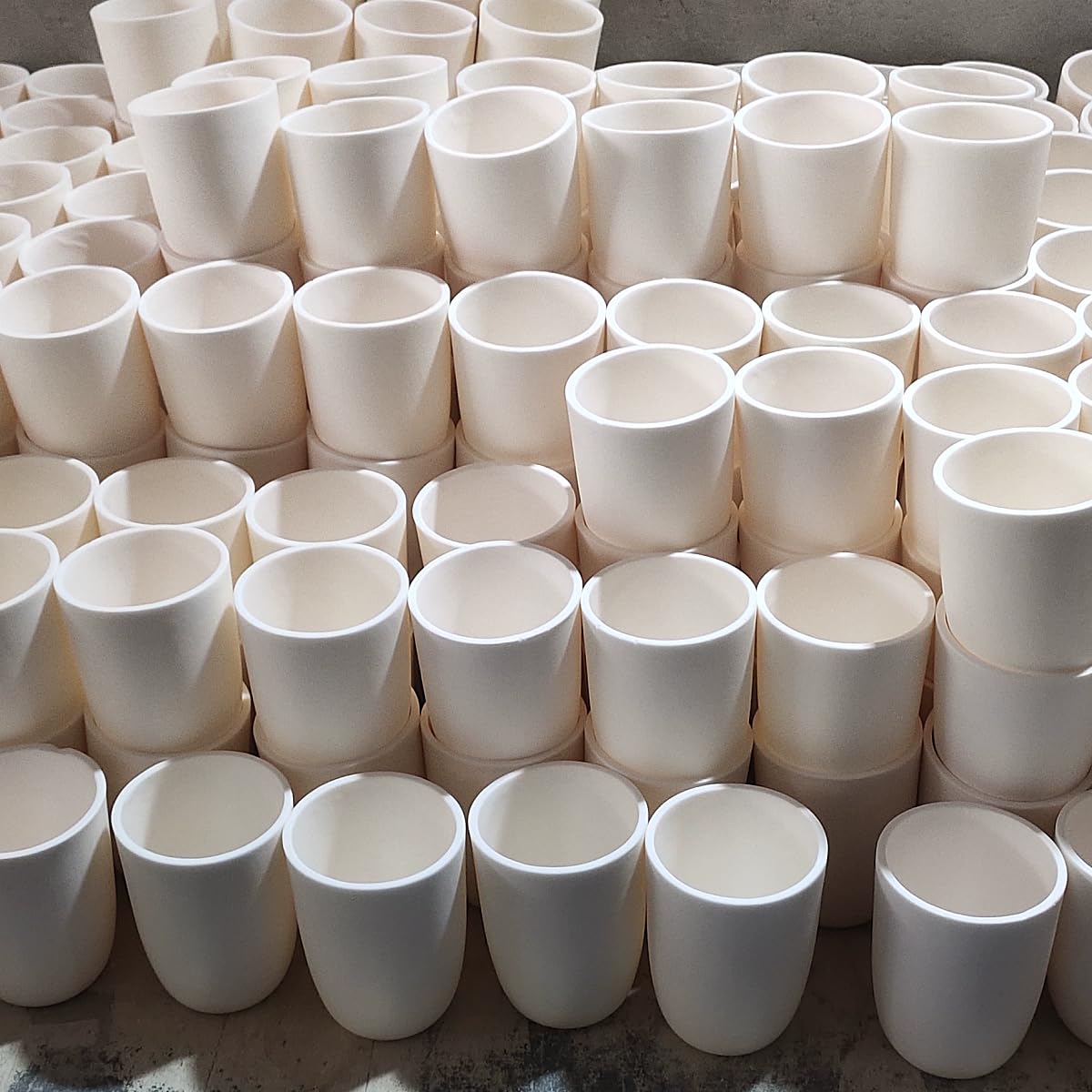 Crisol cerámico de de alúmina 99% de alta pureza-crisol de corindón resistente a altas temperaturas 1 Uds(100mmx60mmx118mmx500ml)