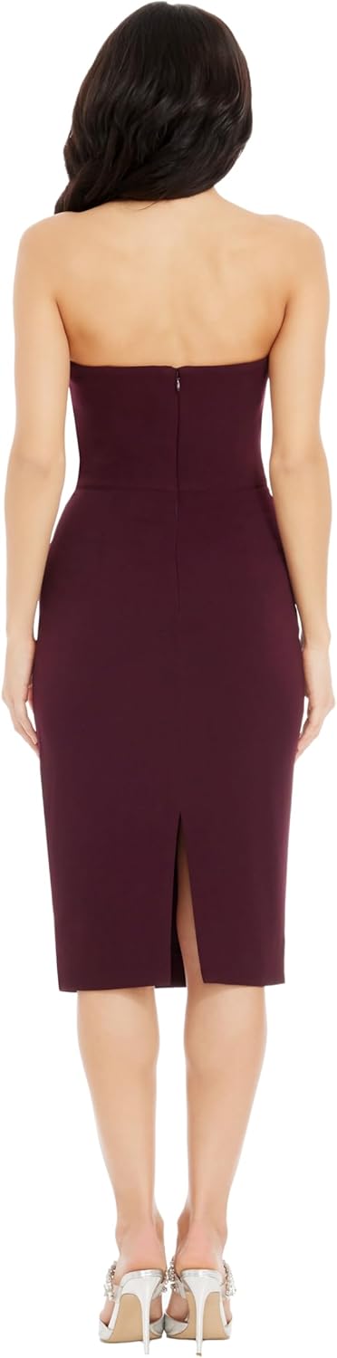 Dress The Population Womens Milan Bodycon Midi Dress - Image 3