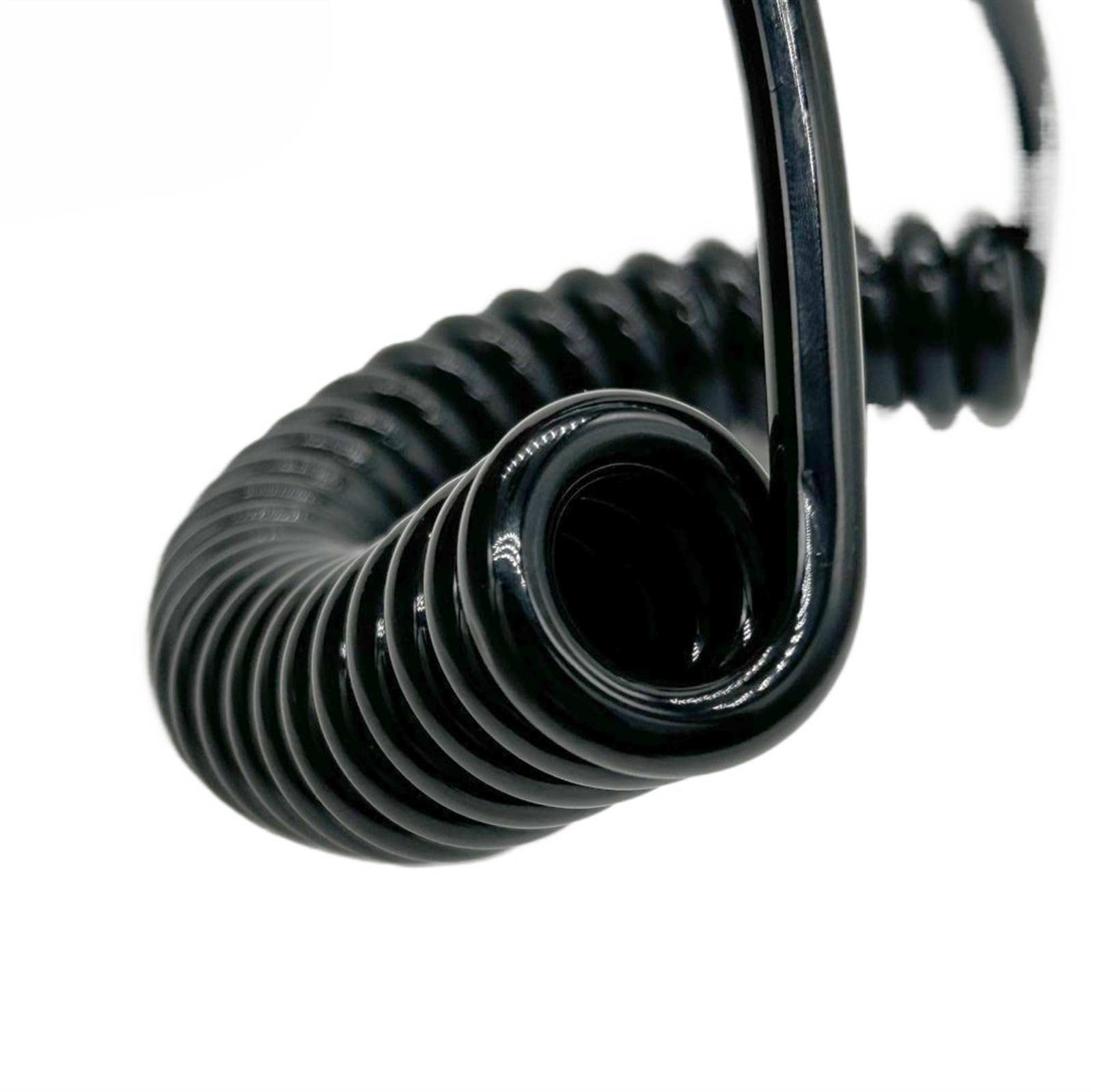 5-adriges Spiral-Netzflexkabel, 2,5 m verlängertes Federkabel