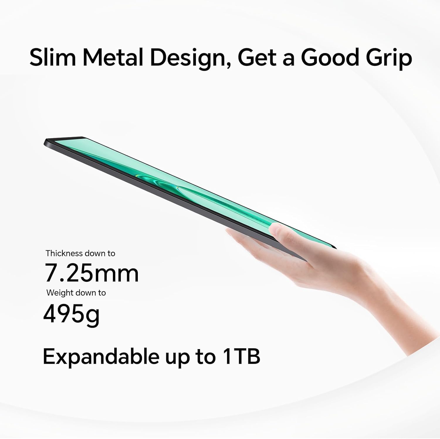 HONOR Pad X8a Tablet 4 GB 128 GB, schermo intero 11 pollici, 90 Hz, Snapdragon 680, 4 altoparlanti, batteria 8300 mAh, custodia in metallo, Android 14, WiFi, grigio