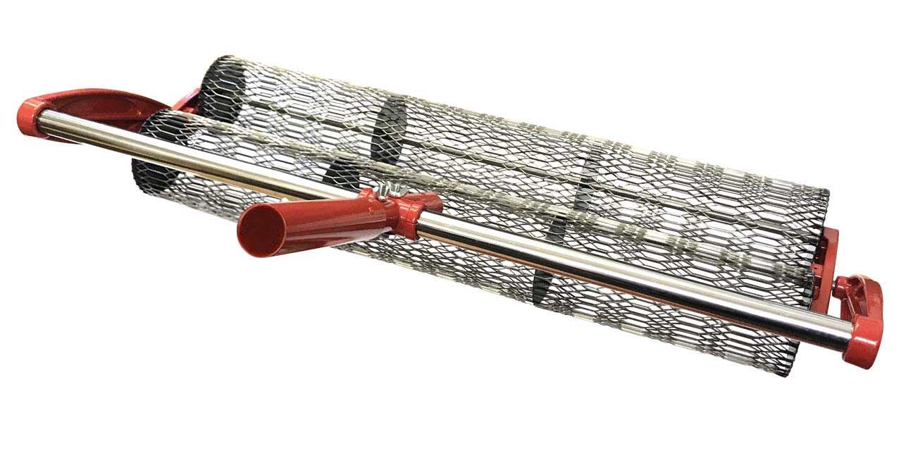 Multicrete Concrete Double Roller Tamp 3Ft Or 4Ft Imprinted Concrete Tools (3Ft (915Mm) Roller Tamp Only)