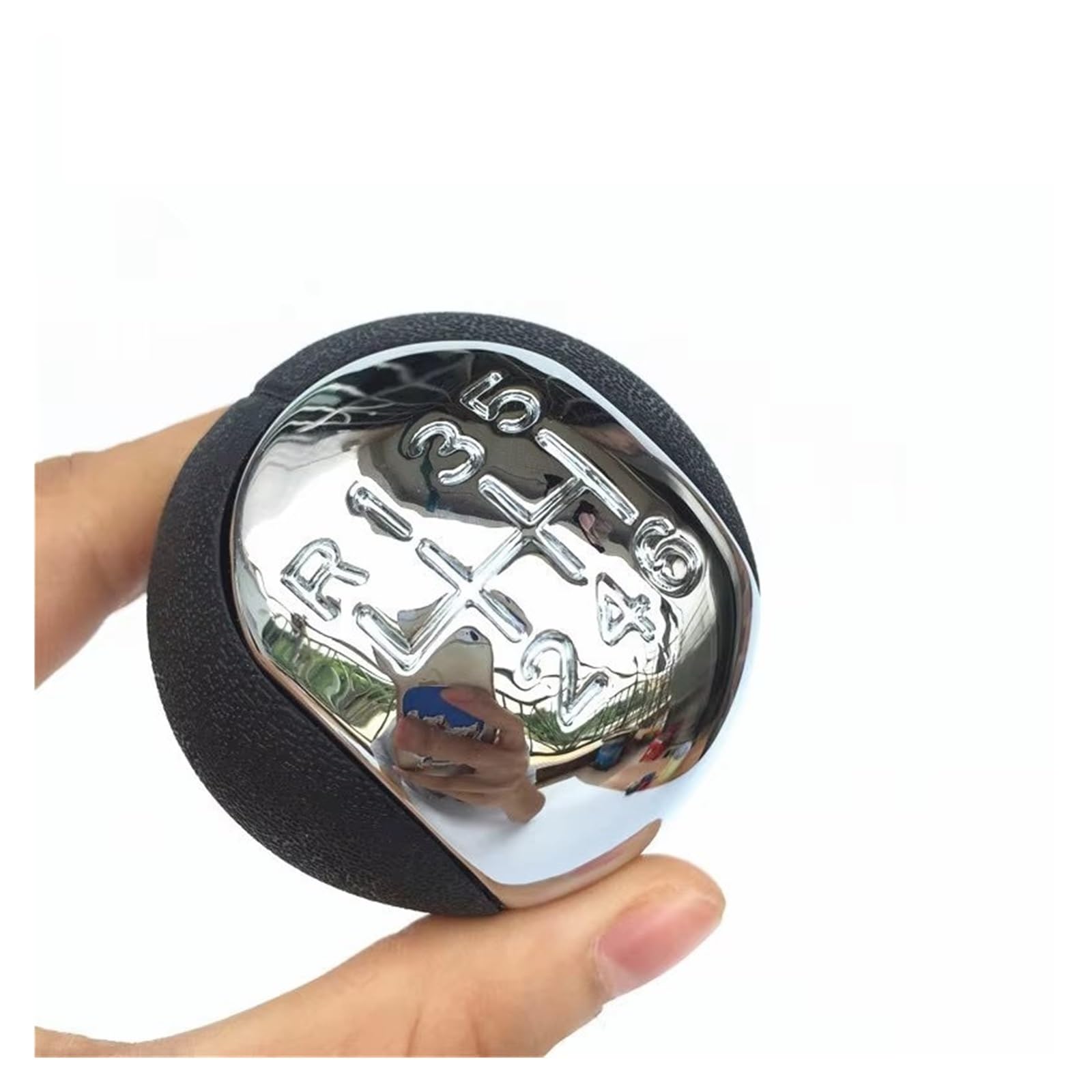 Axexnejv Gear Knob 12345R Shift Gear Lever Knob For Opel For Vectra C 2002 2003 2004 2005 5/6 Speed Manual Car Gear Shift Knob Gaiter Boot Cover Gear Shifter Knob Handle(Gear Knob 12345R)