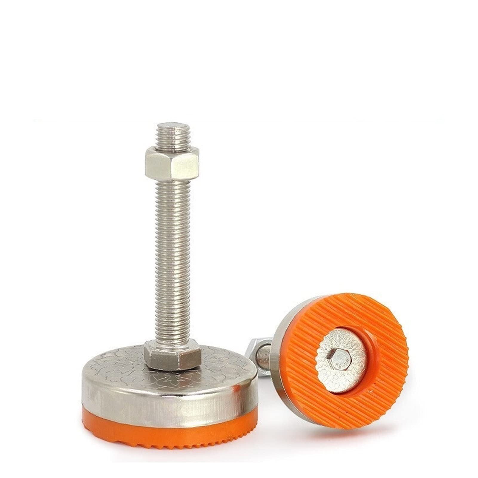 Piedini regolabili per mobili, Piedini Di Livellamento Confezione Da 6 Filetti D30/D40 M8/M10 Carico Di 50 Kg for Banchi Da Lavoro E Mobili(D30 M8*60mm)