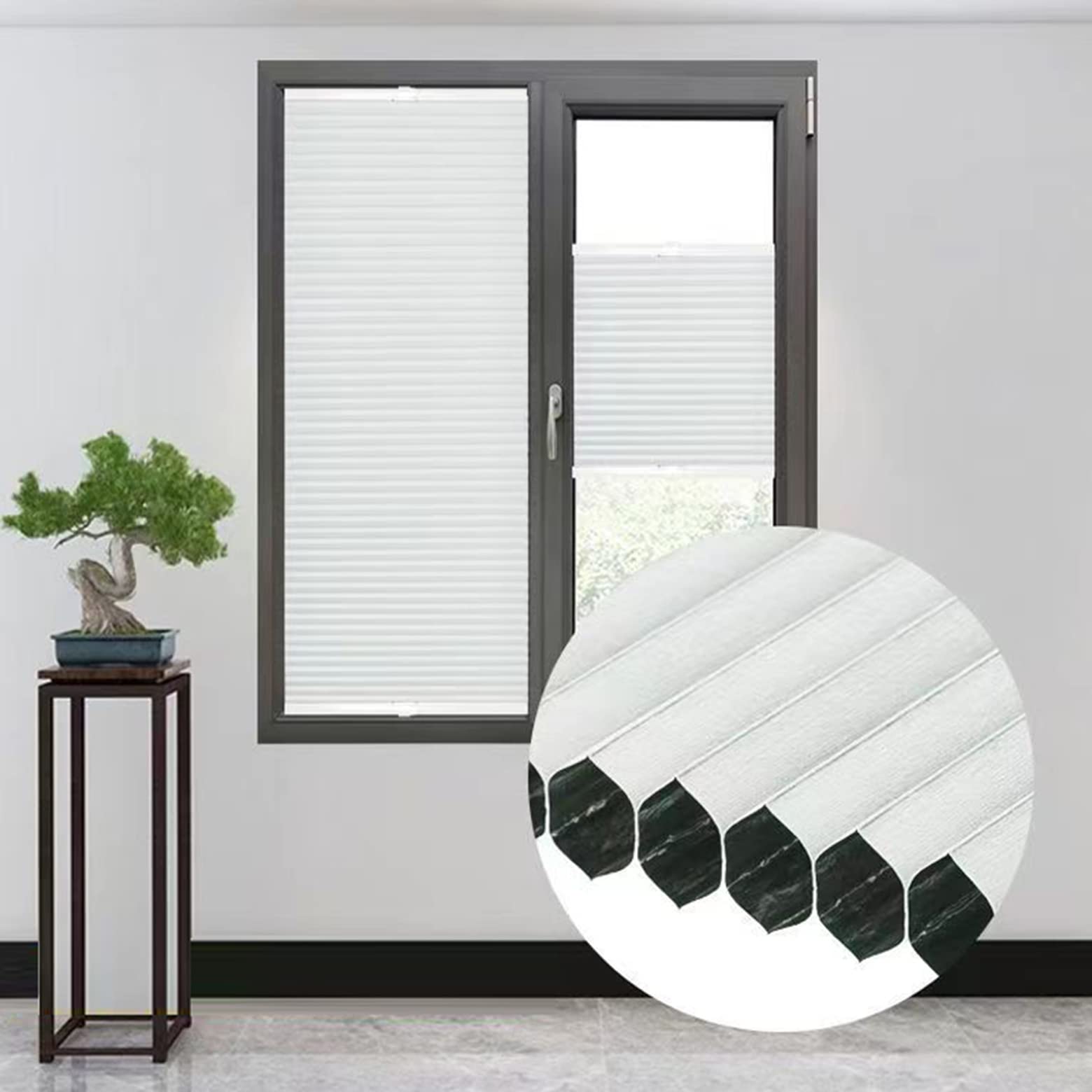 Amazon｜XJLXKLWG ハニカムシェード オーダーメイド プリーツ