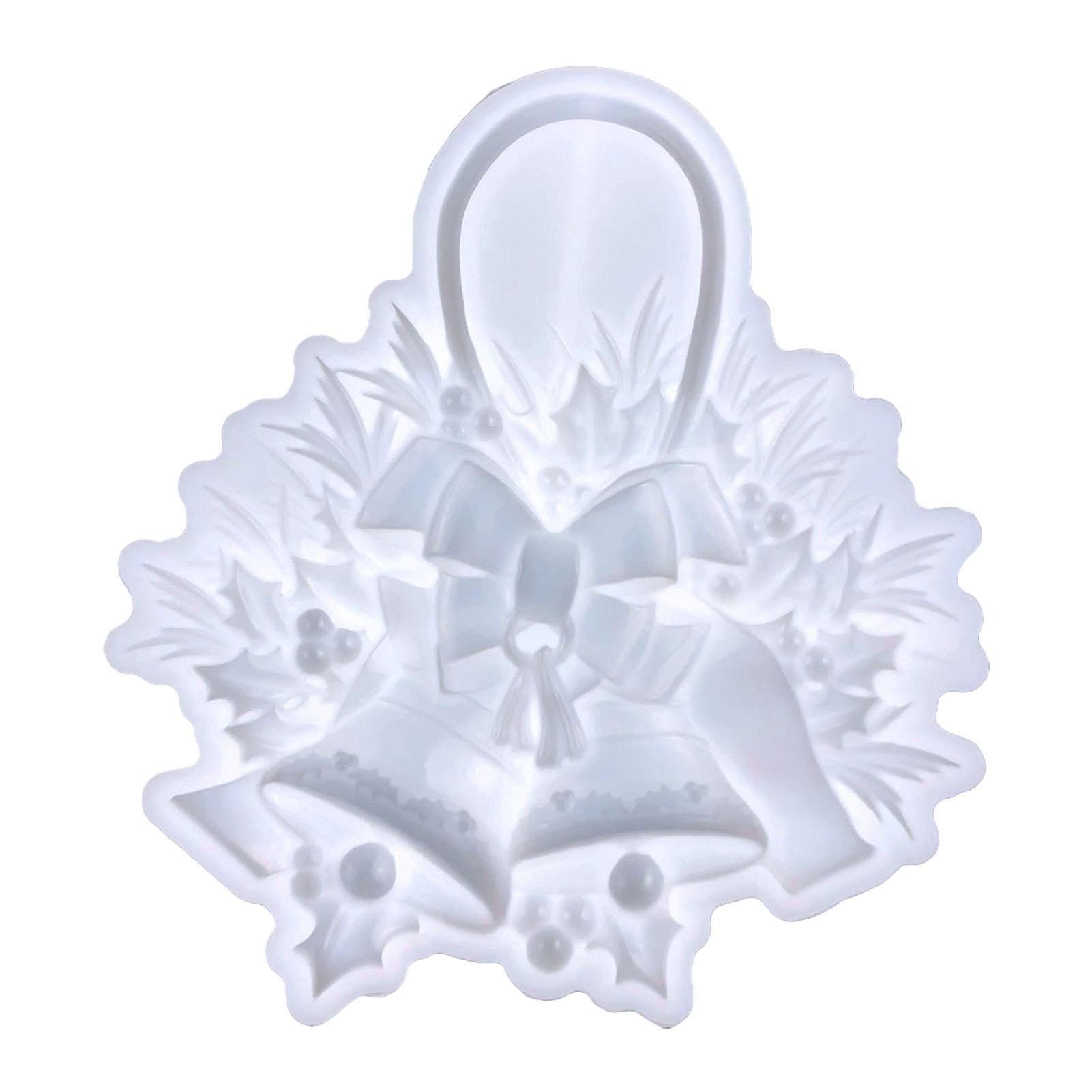 Cloches De Noël En Silicone à Suspendre Au Mur - Moules En Résine