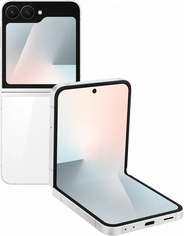 Samsung Galaxy Z Flip7 FE, 256GB 8GB RAM Tela 6,7", Galaxy AI - Branco