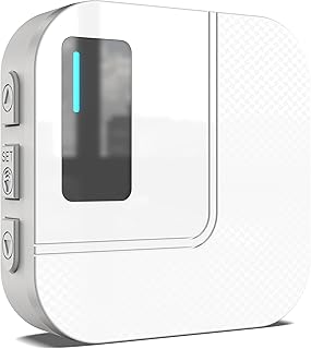 DAYTECH Notrufknopf für Senioren auf Handy, WiFi Tuya Smart Senioren Notfallknopf Alert System -1xWeiß Empfänger(Hinweis: muss in Verbindung mit einem Werfer verwendet Werden)