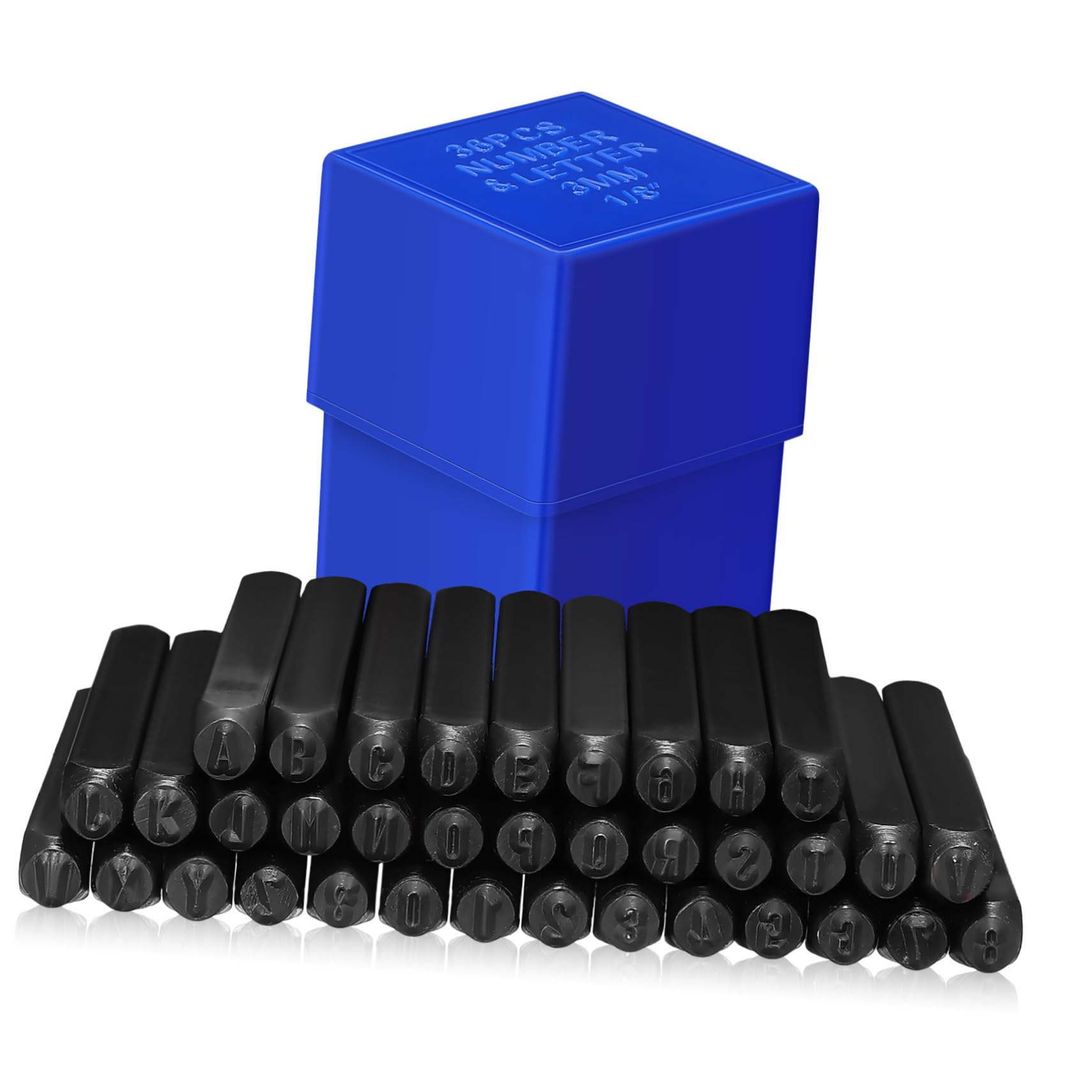 Estampage et marquage précis avec les poinçons pour métal en coffret