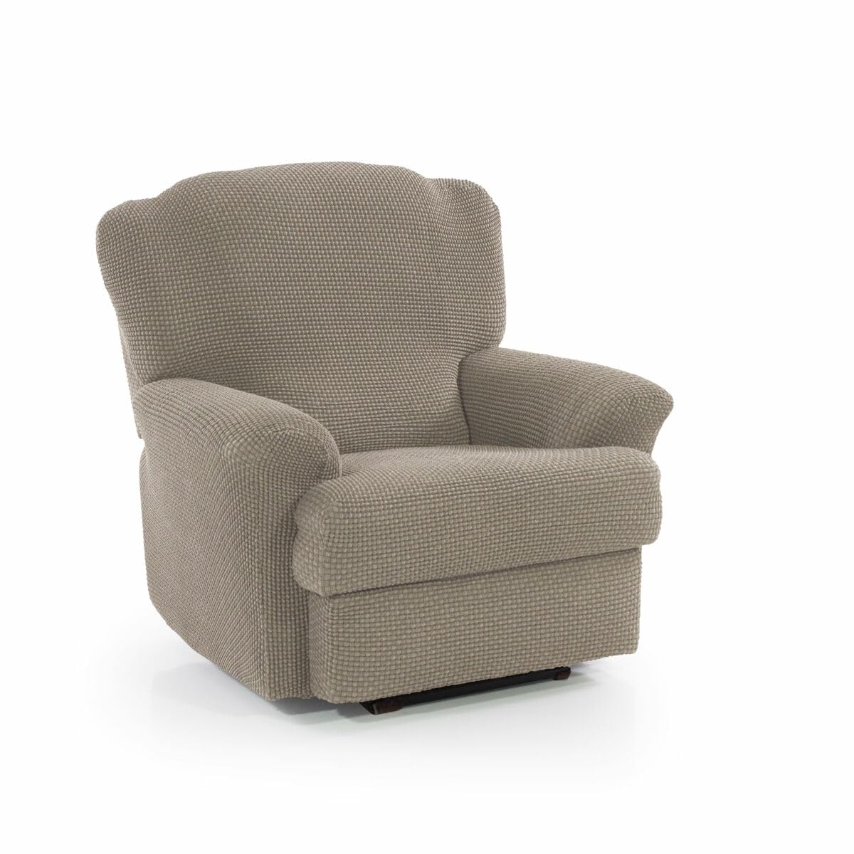 SOFASKINS Housse de Fauteuil de Relaxation inclinable, Super élastique, avec Design Exclusif, Respirante et Durable, Housse de canapé Facile à Placer 70-90 cm, Couleur Lin