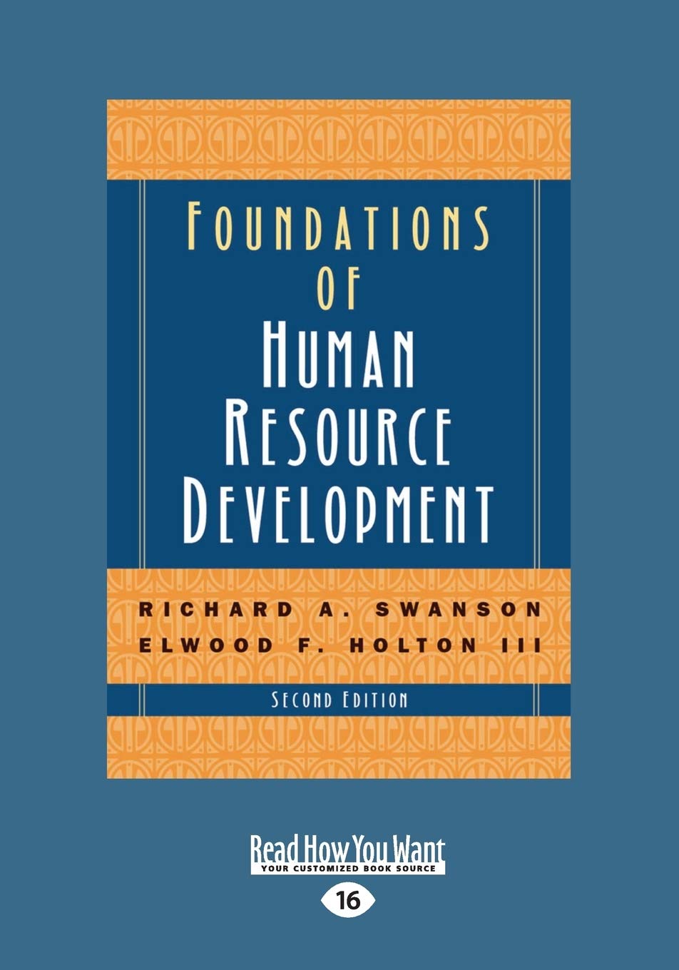 Foundations of Human Resource Development (2nd Edition) Vol-1 (Large ...