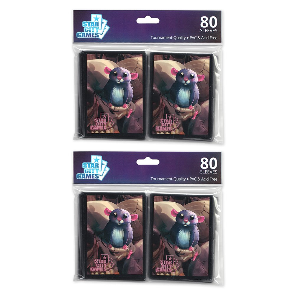 Buy Star City Games Creature Collection Sleeve Twinpack: Rat Online at Low  Prices in India