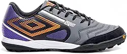 Chuteira Umbro Pro 5 Bump Club Society - Coral/preto - 38