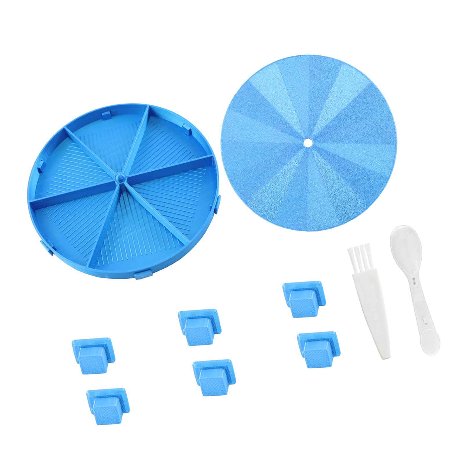 Xjdzineq Exquisite Round Beads Painting Sifting Tray Set Polylactic Acid for Craft Projects Drill Sifter