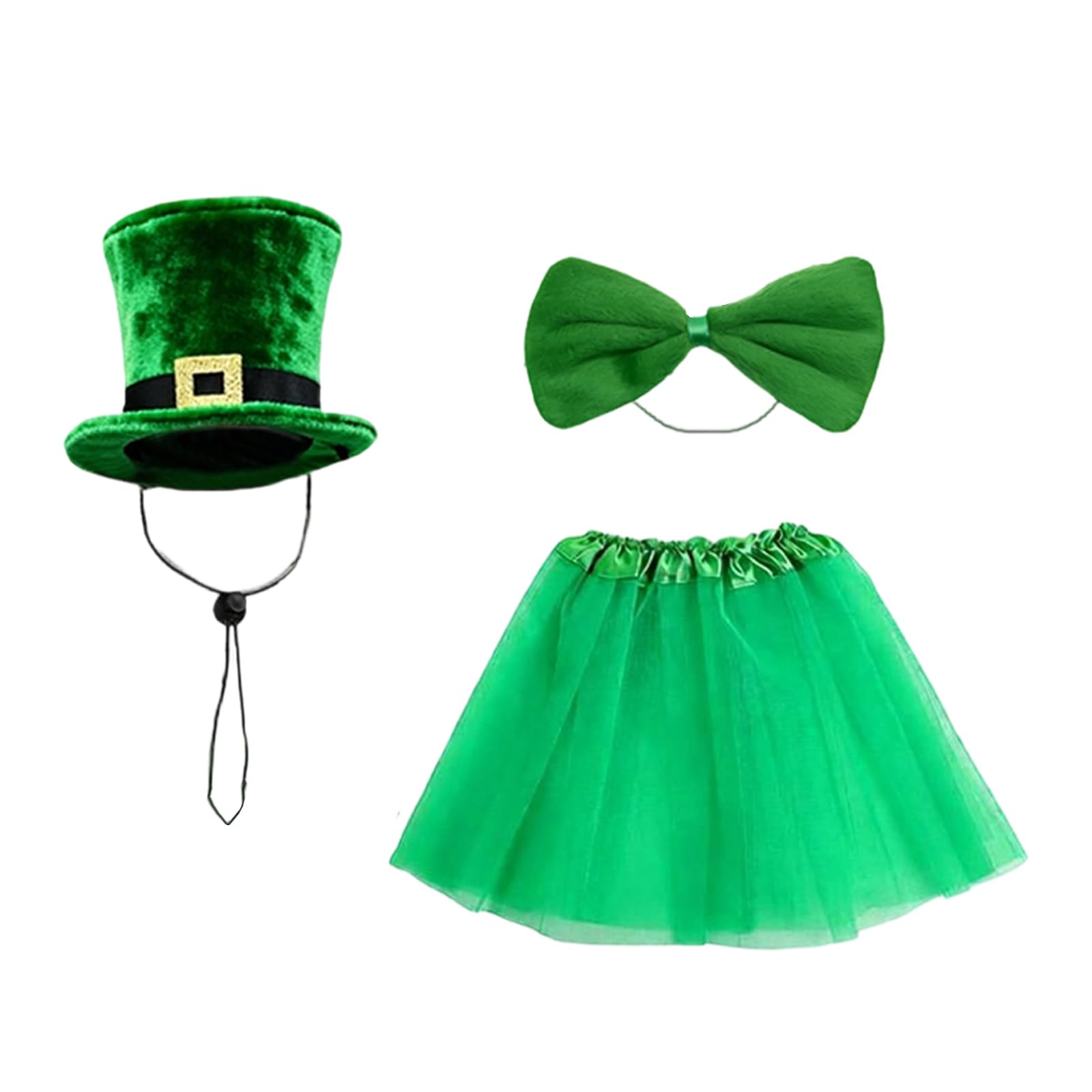SHINLHUA Irish Themed Geese Outfit for Patio Decoration Perfect for Patricks Day Celebration and Spring Parties Street Patrick's Day Geese Costume