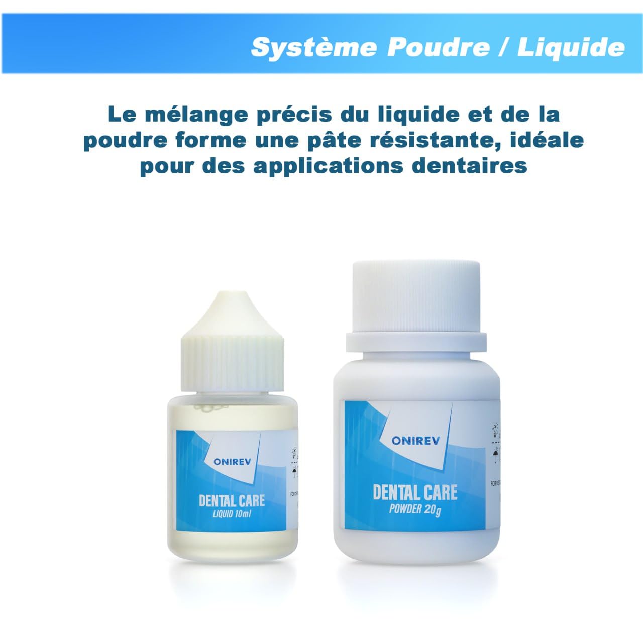 Kit de Réparation Dentaire –pansement dentaire - Solution Facile et Durable pour Couronnes, Ponts et Obturations – Garantie Satisfaction