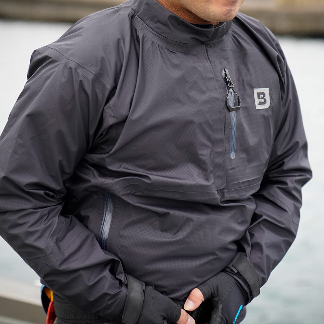 ブルーストーム ポンティアスオフショアプルオーバー M ラヴァブラック