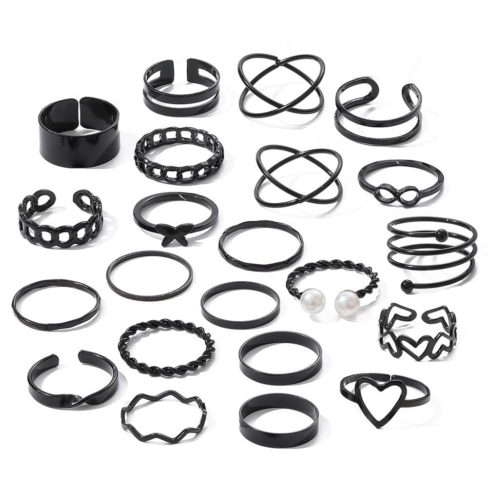 Set of 22 Latest Stylish Rings for Women and Girls (15279r)