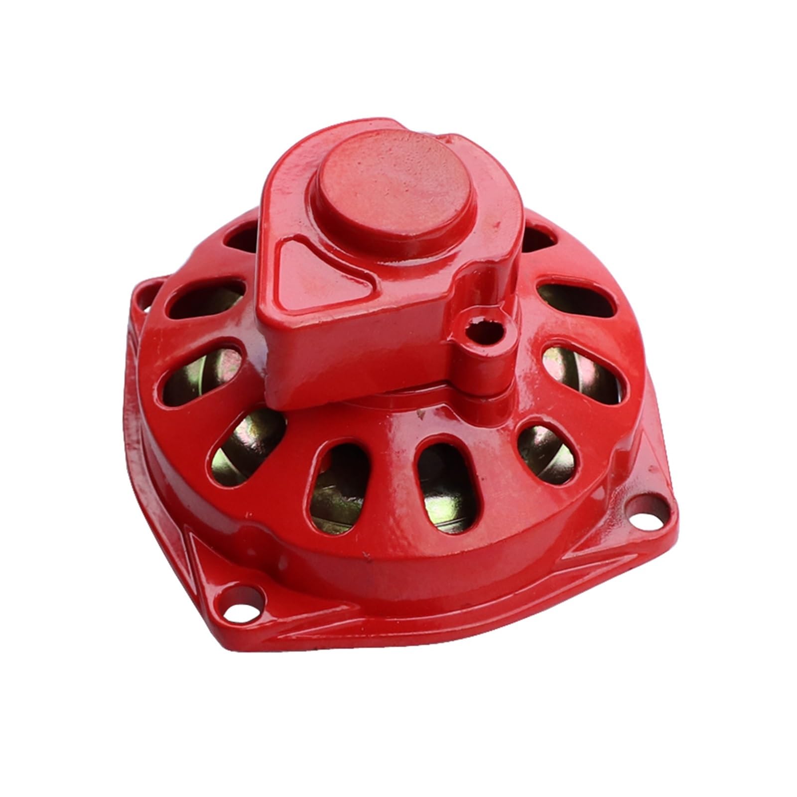 Clutch Housing Drum Gear Box T8F 25H 6T 7 Tooth Sprocket For 47cc 49cc Pocket Bikes Mini Quad ATV Minimoto Scooter Buggy Go kart (Color : 25H 6T red)