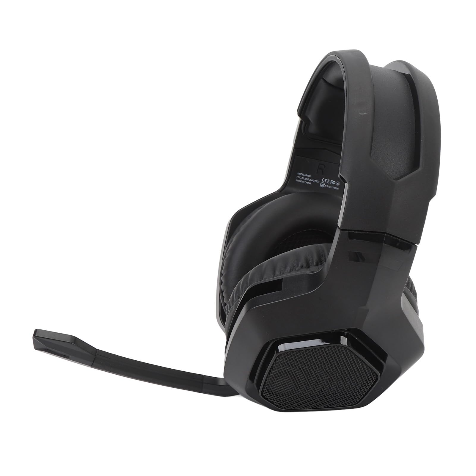 Jeffergarden Cuffie da Gioco Wireless Auricolari Bluetooth ABS con Adattatore USB 2.4G Driver da 50 Mm Microfono con Cancellazione del Rumore a Bassa Latenza da 20 Ms per PC Laptop Switch Mobile